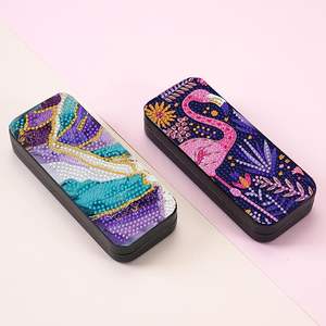 Kits <span class=keywords><strong>de</strong></span> Arte <span class=keywords><strong>de</strong></span> diamantes <span class=keywords><strong>Estuche</strong></span> <span class=keywords><strong>de</strong></span> anteojos <span class=keywords><strong>para</strong></span> <span class=keywords><strong>mujer</strong></span> <span class=keywords><strong>Estuche</strong></span> <span class=keywords><strong>de</strong></span> gafas <span class=keywords><strong>de</strong></span> sol <span class=keywords><strong>de</strong></span> cuero PU DIY - Product Image 1