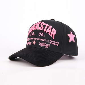 Gorra de Béisbol Snapback de 5 Paneles para Hombre, con Visera de Gamuza Bordada en 3D con Logotipo Personalizado, de Alta Calidad, al por Mayor - Product Image 2