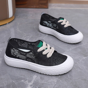 Nuove <span class=keywords><strong>scarpe</strong></span> estive in maglia da donna <span class=keywords><strong>scarpe</strong></span> casual slip-on traspiranti in pizzo alla moda <span class=keywords><strong>scarpe</strong></span> da pescatore con <span class=keywords><strong>lacci</strong></span> completamente abbinate - Product Image 5