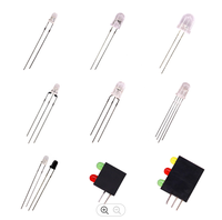 JuHong-Diode LED rgb OEM, 5mm, Diode LED, éclairage blanc, vert, rouge, bleu, jaune, Orange, rose, violet, blanc chaud, 5mm