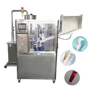 Automatic Cream Cosmetic Soft Tube Filling Machine And Lotion Soft Alu Tube Filling And Sealing Machine