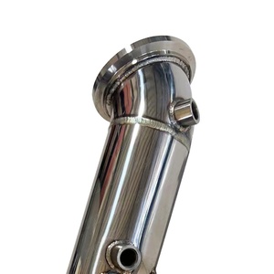 Tubo de escape recto de acero inoxidable JTLD para <span class=keywords><strong>BMW</strong></span> F30 <span class=keywords><strong>F31</strong></span> F34 330i 330ix <span class=keywords><strong>330e</strong></span> B48 pulido - Product Image 3