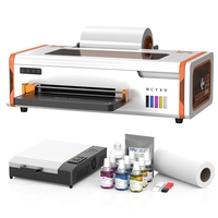 Kit de démarrage imprimante DTF XP600 facile à installer 21 cm avec four, encre, poudre et film pour la création de vêtements personnalisés et la création de entreprises