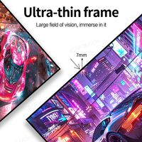 Écran de projection blanc tissé acoustiquement transparent de 160 pouces avec cadre fixe acoustique 4K 8K 7mm pour Home cinéma