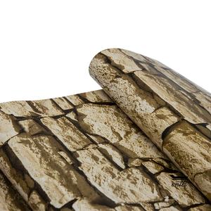 Prix usine personnalisé <span class=keywords><strong>pierre</strong></span> motif 19cm largeur intimité PVC bandes écran clôtures bâche pour jardin protection confidentialité - Product Image 2