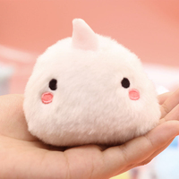 Vente en gros de jouets en peluche pour machine à grue à griffes Cartoon Mini Monster porte-clés Jouets