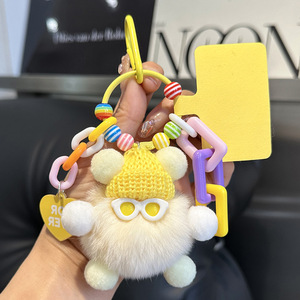 Carino Spot esplosivo borsa di peluche ciondolo portachiavi zaino in cartone animato bambola <span class=keywords><strong>auto</strong></span> portachiavi festa regalo <span class=keywords><strong>Mga</strong></span> portachiavi all'ingrosso - Product Image 1