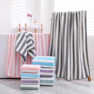 Jin Ao Coral Fleece Towel 300g Plain Weave Wedding <b>Gift</b> <b>Set</b> With Logo - Product Image 1