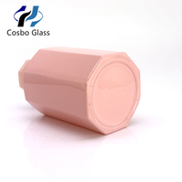 Bouteille en verre rose vide la plus vendue 50ml 100ml pour diffuseur à bâtonnets