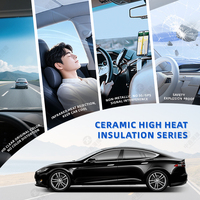 Lámina de Nano Cerámica para Ventanas de Auto, Rechazo de Rayos UV del 99%, Control de Calor, Película PET para Ventanas de Automóviles, Película Solar Automotriz