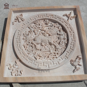 Fabrication de Statues de Sculpture à la main sur mesure, <span class=keywords><strong>pierre</strong></span> 3D mur marbre Dragon <span class=keywords><strong>Bas</strong></span> <span class=keywords><strong>Relief</strong></span> - Product Image 6