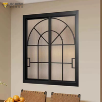 Ventanas Francesas Abatibles con Diseño Moderno y Doble Acristalamiento para Dormitorio, Estándar Australiano