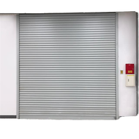 Puerta Enrollable de Acero de Alta Calidad Fabricada en China, Resistente al Fuego por 3 Horas, Insonorizada, con Control Remoto, para Uso Industrial