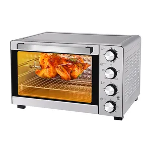 Forno elétrico multifuncional para grelhar e assar, aparelho de cozinha multifuncional 110v/220v mais vendido