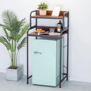 Support de rangement pour réfrigérateur de bar de cuisine à domicile Étagères d'organisation sur pied Étagère pour <span class=keywords><strong>boulanger</strong></span> Support pour four à micro-ondes Mini étagère pour réfrigérateur - Product Image 2