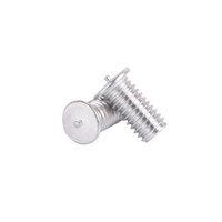 Boulon de soudure anodisé de bonne qualité M3 M4 M5 M8 M12 aluminium 6061 7075 ISO 13918