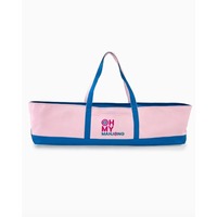 Sac de transport pliable et écologique en toile pour Mahjong américain, avec longue poignée d'épaule, grande capacité, pour 4 joueurs