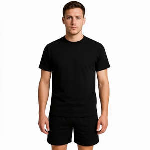 T-shirt Homme Personnalisé Haut de Gamme en Coton Lourd 100% Coton à Manches Courtes – Commande en Gros, Tissu 380g, Séchage Rapide, Respirant - Product Image 1