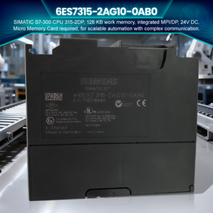 Nuevo Módulo <span class=keywords><strong>de</strong></span> CPU Original Siemens SIMATIC S7-300 315-2DP 6ES7 315-2AG10-0AB0 <span class=keywords><strong>Unidad</strong></span> Central <span class=keywords><strong>de</strong></span> Procesamiento 6ES7315-2AG10-0AB0 - Product Image 2