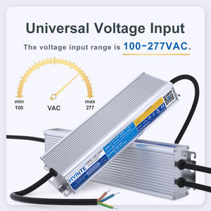 Fuente de alimentación LED de <span class=keywords><strong>24V</strong></span> CC certificada por UL Entrada de voltaje universal IP68 Impermeable <span class=keywords><strong>60W</strong></span> ~ 300W Controlador LED Fuente de alimentación conmutada EMC - Product Image 3