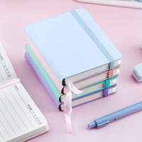 Nouveau carnet de notes portable A7, couverture en PU, mini bloc-notes, papier à écrire, bloc-notes, carnet de notes, fournitures de bureau, cadeau