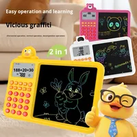Machine de lecture intelligente pour enfants, tablette LCD d'écriture manuscrite avec fonction de génération de questions, jouet éducatif pour l'apprentissage précoce en plastique