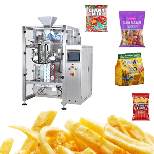 Machine d'emballage verticale entièrement automatique pour snacks, biscuits, bonbons, sachets de chips de pommes de terre, idéale pour les petites entreprises - Offre Spéciale - Product Image 1