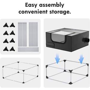 Protection de ventilation pour machine de gravure et de découpe laser RAY5, 27,5 x 27,5 x 13 pouces, 5,74 livres - Product Image 6