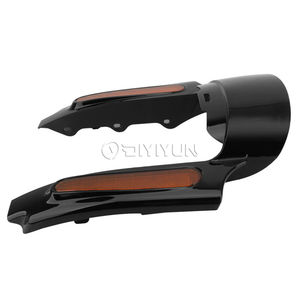 Queue de frein allume la lumière de système d'éclairage de moto avec Garde-Boue <span class=keywords><strong>arrière</strong></span> garde-boue extension pour <span class=keywords><strong>harley</strong></span> touring road king 09-13 - Product Image 5
