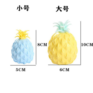 Juguete de piña popular con sonido, <span class=keywords><strong>trompeta</strong></span> musical, de goma suave para desahogar, juguete de piña para apretar y liberar emociones - Product Image 4