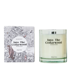 شمع الصويا الفتيل الخشبي الملون الفاخر في برطمان زجاجي ممتاز - Product Image 3