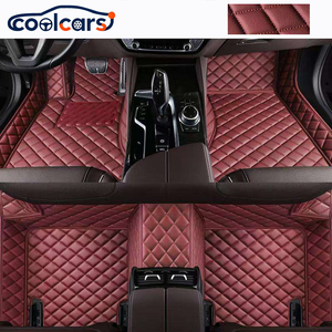 Alfombrillas de Coche de Piel Sintética PU de Primera Calidad, Suaves y Duraderas, Antideslizantes, Impermeables, para Todas las Estaciones, Alfombras Personalizadas para Automóviles - Product Image 1