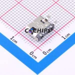 HC-TYPE-C-6P-012A USB Connector SMD Connector ( Connector Type: Type-C )( Gender: Female )( Mounting Type: Horizontal Mount ) - Product Image 2