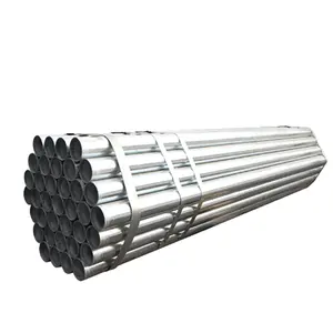 Scaffolding Round Hot Dipped Gi Galvan Steel Tube For Building ASTM Pre Galvanized Steel Pipe