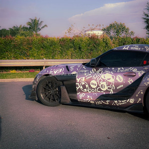 Aile de style AD pour Toyota Supra GR MK5 A90 A91, amélioration en fibre de carbone, prise d'air latérale pour aile de voiture - Product Image 4