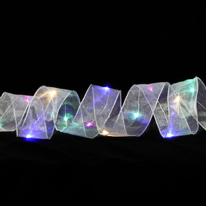 Pita Kado Natal LED 5cm Berkualitas Terbaik 2026, Dekorasi Natal untuk Pesta Keluarga, Pengiriman Langsung - Product Image 5