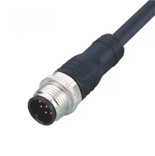 Hoge Kwaliteit Industriële Waterdichte Draad En Kabel 5pin 9pin M12 Connector Kabel Oem 1M 2M 3M 5M 8M 10M 30M 50M