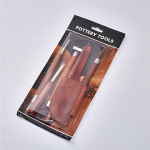 Cpatrick Soft Molding <span class=keywords><strong>Sculpey</strong></span> Clay Molds Suministros Kit de escultura de cerámica de madera de acero inoxidable para expresión artística - Product Image 2