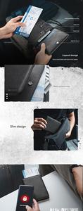 Nouvelle pochette antivol pour passeport de voyage, <span class=keywords><strong>porte</strong></span>-documents portable, <span class=keywords><strong>porte</strong></span>-cartes multifonction - Product Image 4