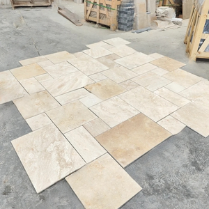 Custom Non-slip Antique Limestone Stone Tiles For Outdoor Stone <strong>Pavers</strong> Modern For Swimming <strong>Pool</strong> <strong>Coping</strong> Villa Patio Hotel Plaza - Product Image 6