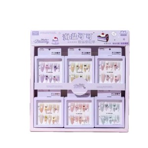 Autocollants portables pour nail art, forme papillon, petit motif diamant, pour femme, style étudiant printemps-été CG308W - Product Image 5