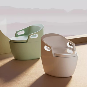 Safety-Enhanced Intelligent Smart <strong>Toilet</strong> With Support Handles <strong>Big</strong> Size Auto Open Fully Automatic for Elderly or Pregnant Women - Product Image 1