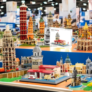 5229 popolare architettura istambul <span class=keywords><strong>torre</strong></span> ABS mattoncini di plastica modello educativo per bambini - Product Image 5
