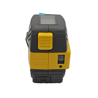 Mètre à ruban numérique intelligent laser professionnel 2-en-1, règle de 5 m et télémètre de 40 m, usage industriel, indice de protection IPX4, plastique ABS