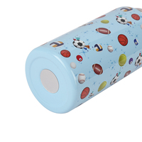 Gobelet isotherme à sublimation 350 ml (12 oz) avec couvercle rabattable, en acier inoxydable, pour enfants, bouteille d'eau, personnalisable par sublimation