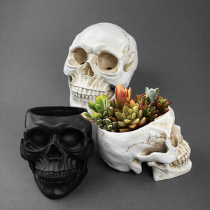 Su misura il cranio ornamenti in resina mini resina teschio umano per la vendita modello di arte decorazione <span class=keywords><strong>teschi</strong></span> - Product Image 6