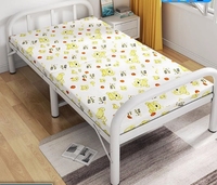 Lit Simple Pliant en Métal pour Maison, Design Simple pour Sieste au Bureau, Dortoir, Pause Déjeuner, Petit Lit Adulte Pliant à Louer