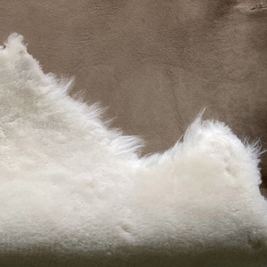 Haute densité véritable peau de mouton fourrure doublure peau de mouton matières premières Double face peau de mouton véritable peau de mouton douce australie - Product Image 6