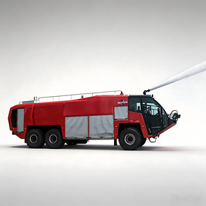 Camion de pompiers aéroportuaire robuste 6x6 pour le sauvetage d'avions et la lutte contre les incendies - Product Image 1