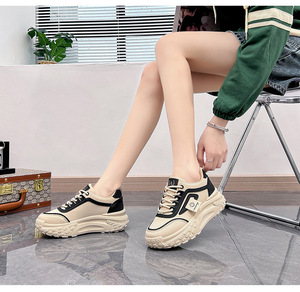 2024 nouvelles femmes filles collège Campus course mode Sprint Marathon chaussures décontractées sport <span class=keywords><strong>basket</strong></span> Badminton chaussures chaussures blanches - Product Image 6